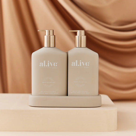 Metallic Edition Sea Cotton and Coconut Wash and Lotion Duo