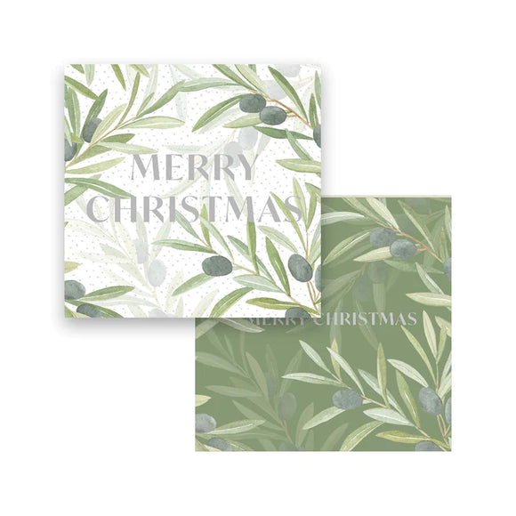 Christmas Card and Envelope Set of 8
