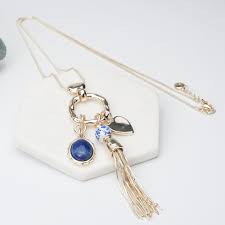 Tassle and Charms Necklace