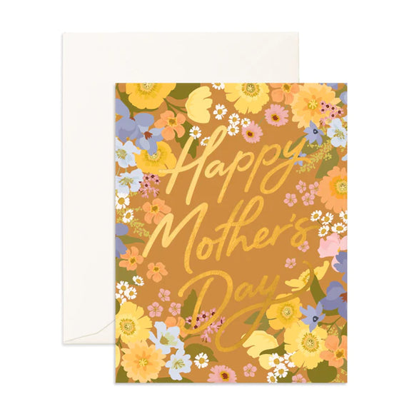 Mother's Day Spring Florals Greeting Card